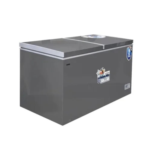 CONGELATEUR SOLSTAR HORIZONTAL 600LITRES SILVER CF579 ECDGSLVSS