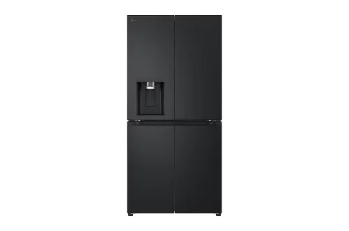 REFRIGERATEUR LG SIDE BY SIDE 4PORTES + DIST D'EAU NOIR GC-L22FFOPB