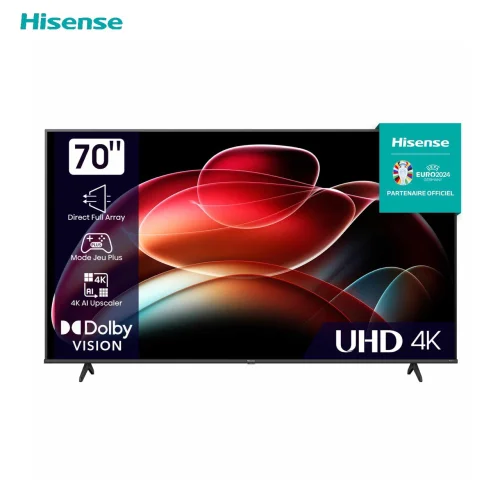 TELEVISEUR HISENSE 70"LED SMART UHD 4K 70A6K
