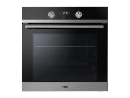 FOUR HAIER ENCASTRABLE ELECTRIQUE 60X60 NOIR GRIS HOQK2ANN3BXSA