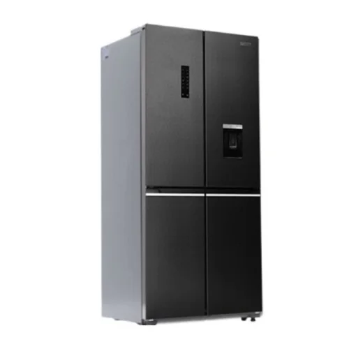 REFRIGERATEUR FINIX SIDE BY SIDE 620L 4PORTES NOFROST AVEC FONTAINE GRIS 620