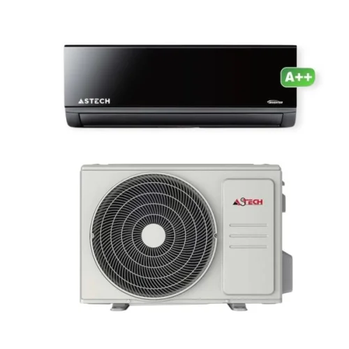 SPLIT ASTECH 18000BTU 2CV INVERTER l NOIR R32 AST-18PM5O-MA