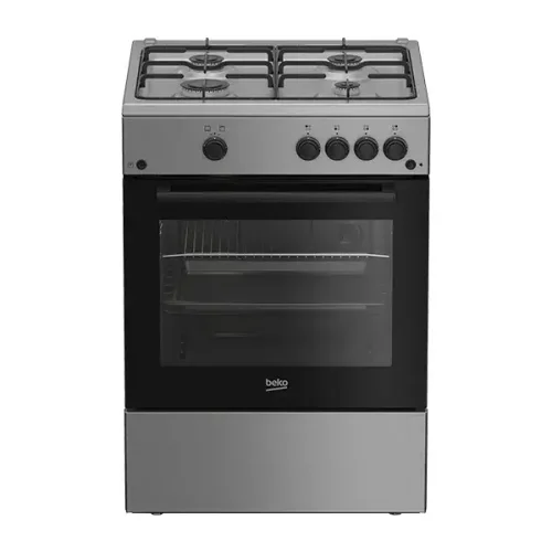 CUISINIERE BEKO 4FEUX 60X60 A GAZ FULL OPTION FBG62010XDL