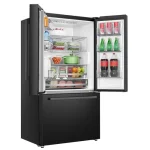 REFRIGERATEUR SMART TECHNOLOGY 3PORTES SIDE BY SIDE AVEC FONTAINE 630LITRES STCB-930WH