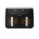 AIR FRYER ASTECH 10LITRES DOUBLE COMPARTIMENTS AF010B-XB