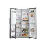 REFRIGERATEUR HAIER SIDE BY SIDE AVEC DISTRIBUTEUR DEAU 601L NOS FROST HSW59F18EIMM