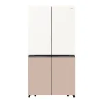 REFRIGERATEUR HISENSE SIDE BY SIDE 4PORTES 560LITRES VERRE COLORE RC-73WC4SW