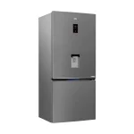 REFRIGERAREUR BEKO COMBINE 3TIROIRS NO FROST AVEC FONTAINE A+ SILVER RCNE720E20D