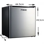 REFRIGERATEUR FINIX MINI BAR 65LITRES GRIS-NOIR BC-47