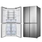 REFRIGERATEUR HISENSE SIDE BY SIDE 4PORTES 610LITRES CROSS RC73WC4SA