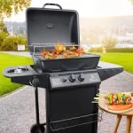 BARBECUE A GAZ DECAKILA 2FEUX KMGS005B