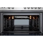 CUISINIERE LG 5FEUX 90X60 SILVER FA415RMA
