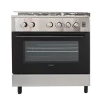 CUISINIERE TECHNOLUX 5FEUX 80X60 A GAZ INOX TEC80