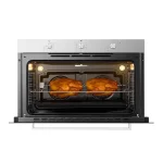 FOUR ENCASTRABLE HISENSE 90X60 ELECTRIQUE NOIR GRIS HE0901SS03