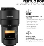 MACHINE A CAFE NESPRESSO DELONGHI VERTUO NOIR ENV90B