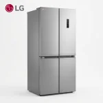 REFRIGERATEUR LG SIDE BY SIDE 4PORTES 550LITRES INVERTER GRIS GCFB50PLAM