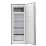 CONGELATEUR HISENSE VERTICAL 5TIROIRS 157LITRES DEFROST GRIS RS20DC4SA