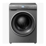 MACHINE A LAVER HISENSE 12KG/8KG SECHAGE FRONT LOAD SILVER WD5S1245BB