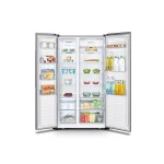 REFRIGERATEUR HISENSE SIDE BY SIDE 519LITRES SILVER RC-67WC4SB