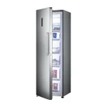 CONGELATEUR HISENSE VERTICAL 7TIROIRS 274LITRES NOFROST SILVER RS34WC