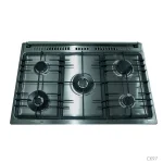 CUISINIERE ASTECH 5FEUX 90X60 A GAZ FULL OPTION VENTILO+FOUR ELECTRIQUE CK97MS