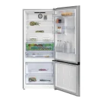 REFRIGERATEUR BEKO COMBINE 3TIROIRS 560LITRES NOFROST PRENIUM GRIS RCNE560