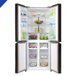 REFRIGERATEUR ENDURO 4PORTES SIDE BY SIDE 395LITRES A+ GRIS ENDUROSBS395MP75X