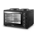 FOUR HISENSE ELECTRIQUE AVEC 2PLAQUES CHAUFFANTES 28LITRES NOIR H28TOBKL16