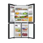 REFRIGERATEUR HAIER SIDE BY SIDE 4PORTES 580LITRES INVERTER NOIR HRF580TDB