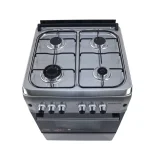 CUISINIERE ELACTRON 4FEUX 60X60 INOX FULL OPTION EL5757