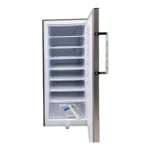 CONGELATEUR ELACTRON VERTICAL 8TIROIRS PLAQ ALU SILVER EL-180