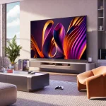 TELEVISEUR HISENSE 100'’ SMART 4K QLED VIDAA QUANTUM DOT 100E7QN