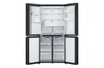 REFRIGERATEUR LG SIDE BY SIDE 4PORTES + DIST D'EAU NOIR GC-L22FFOPB