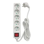 RALONGE INGELEC 5PRISES 2P+TERRE 1.5M