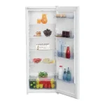 REFRIGERATEUR BEKO 1PORTE 252LITRES LED VERRE TEMPE BLANC RSSE265K30WN
