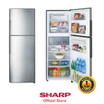 REFRIGERATEUR SHARP 2PORTES INVERTER SILVER SJ-S360-SS