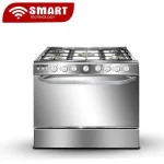 CUISINIERE SMART TECHNOLOGY 5FEUX 80X60 INOX STC80600