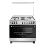 CUISINIERE ASTECH 6FEUX 90X60 2FEUX ELECTRIQUE 4FEUX GAZ + FOUR A GAZ EL42GEL