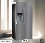 REFRIGERATEUR ASTECH SIDE BY SIDE 2PORTES INVERTER + GLACON 490LITRES GM FSS6600DD-DA