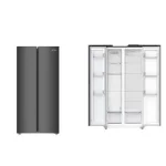 REFRIGERATEUR ASTECH SIDE BY SIDE NOIR 2PORTES  FSS5000DD-OG