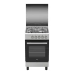 CUISINIERE HAIER 4FEUX 50X55 GRIS HCR1040EGS1