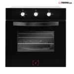 FOUR TECNOLUX ENCASTRABLE 60X60 A GAZ NOIR F060GG