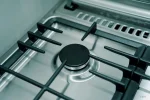 CUISINIERE ASTECH 5FEUX 90X60 A GAZ FULL OPTION VENTILO+FOUR ELECTRIQUE CK97MS