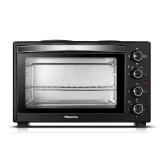 FOUR HISENSE ELECTRIQUE AVEC 2PLAQUES CHAUFFANTES 28LITRES NOIR H28TOBKL16