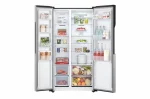 REFRIGERATEUR LG SIDE BY SIDE 2PORTES 519LITRES GRIS GCFB507PQAM