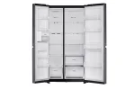 REFRIGERATEUR LG SIDE BY SIDE 2PORTES GRIS 674LITRES  GC-257KQW