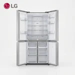 REFRIGERATEUR LG SIDE BY SIDE 4PORTES 434LITRES INVERTER GRIS GCFB41 FPLAM