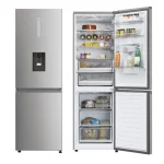 REFRIGERATEUR HAIER COMBINE 3TIROIRS 350LITRES AVEC FONTAINE NOFROST GRIS HDPW5618DWPK