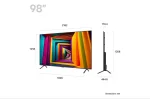 TELEVISEUR LG 98" LED 4K SMART 98UT91006LA