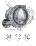 MACHINE A LAVER SAMSUNG 17KG / 10KG SECHAGE FRONT LOAD NOIR WD17T6300GP/SP